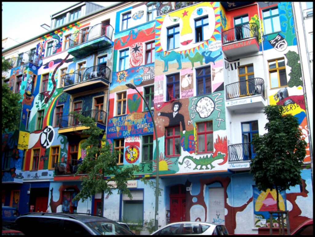 case occupate a Berlino Est