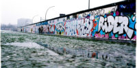 Katarína Chovancová - Berlin Wall, Rainy Day. - CC 2.0