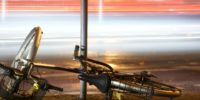 Bicicletta incidente a Berlino