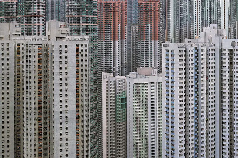Uno degli scatti della serie Architecture Density @Joe Wolf CC By-SA 2.0 da Flickr https://www.flickr.com/photos/joebehr/23006246196