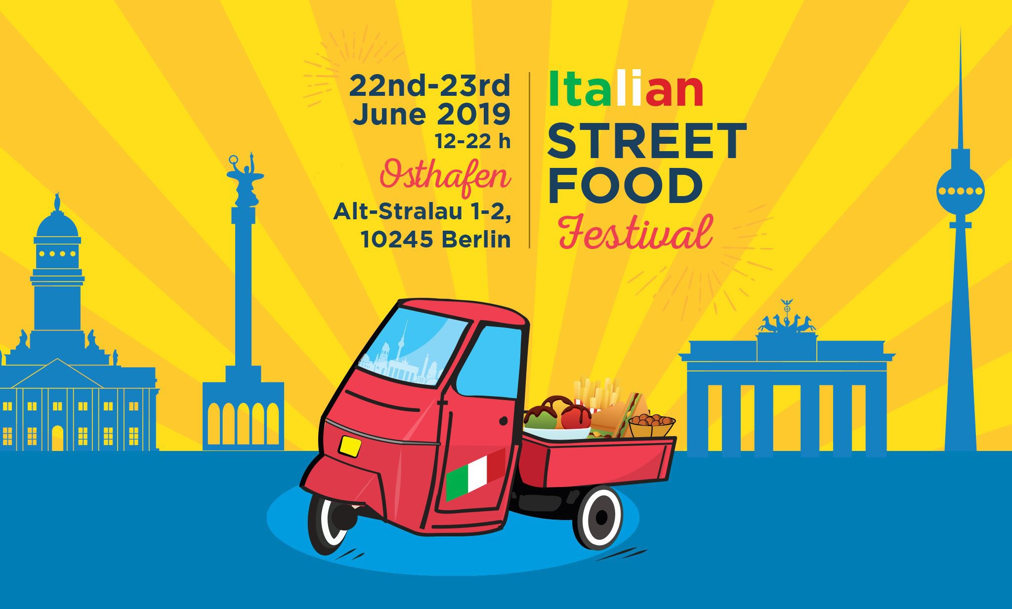 The biggest Italian Street Food Festival of Germany is taking place in