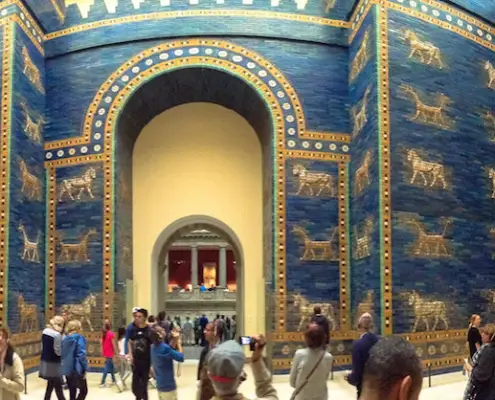 https://www.flickr.com/photos/andyhay/35775573235 Andy Hay Segui Ishtar Gate of Babylon, Pergamon Museum, Berlin CC 2.0