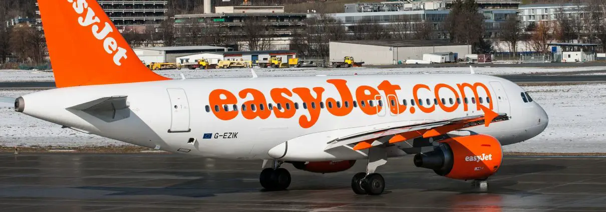 Airbus A319 Easyjet Airline Airliner Innsbruck