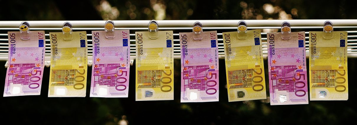 money seems euro bills currency