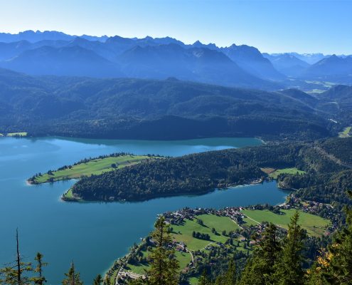 Walchensee Lake Bavaria