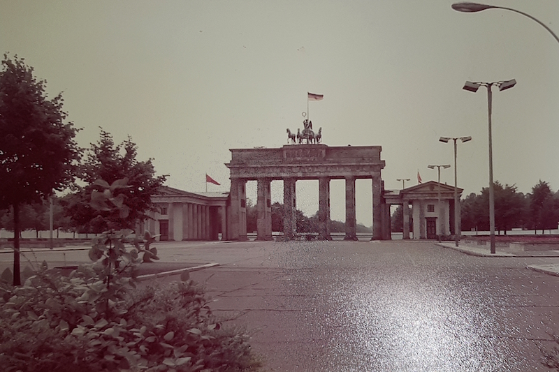 Porta di Brandeburgo 1978 © Egle Tomasino per Berlino Magazine