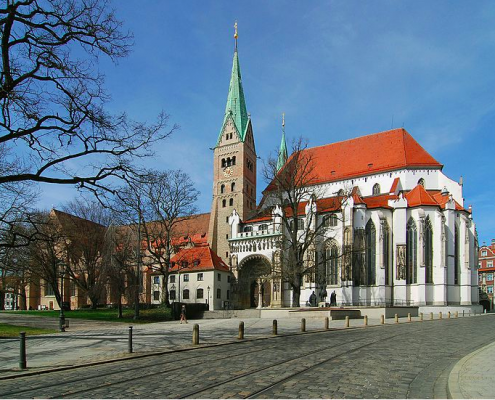 Cattedrale di Augsburg da Wikimedia ©Otto Schemmel CC3.0