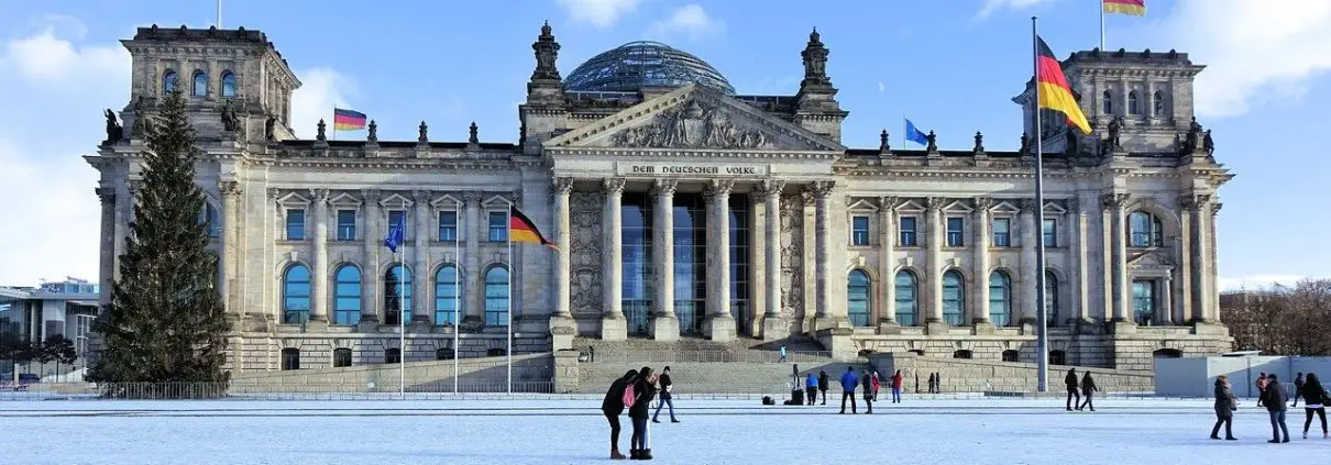 Berlino Reichstag Inverno Parlamento CC0