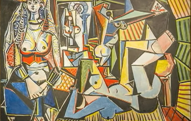 Picasso- screenshot via YouTube https://www.youtube.com/watch?v=TCsr-3P1AFs