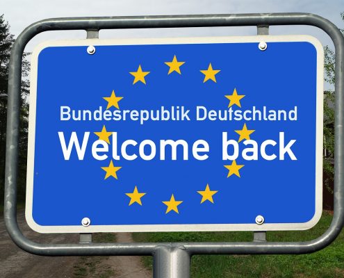 controlli al confine con la Germania, foto di Gerd Altmann Gerd Altmann , da Pixabay Pixabay, CC0