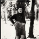 Hitler in posa in pantaloni di pelle