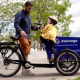 Servizio di cargo-bike offerto da Avocargo, dal loro sito https://www.avocargo.one/,