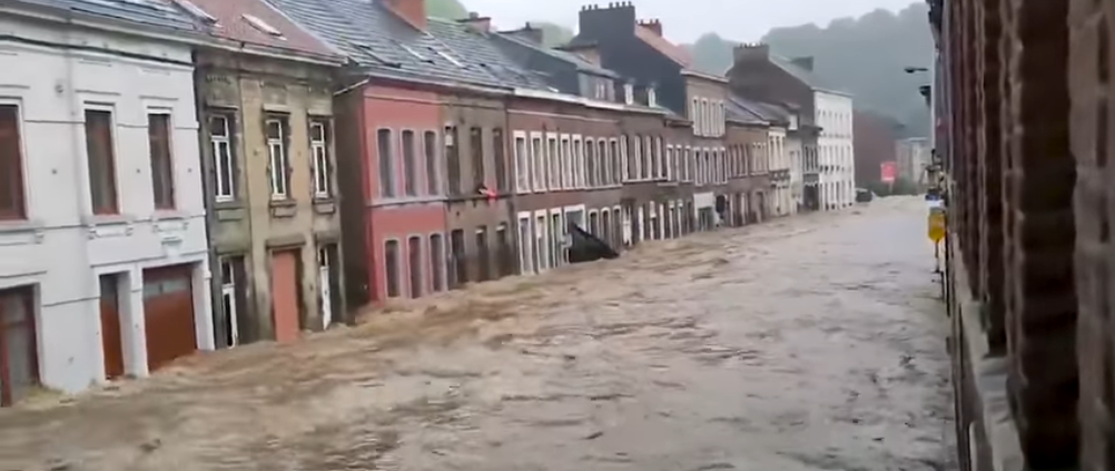Alluvione in Germania Screenshot da YouTube https://www.youtube.com/watch?v=WBuqQuTfYPo
