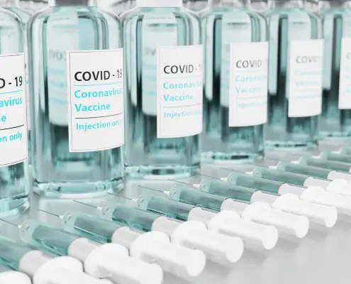 COVID-19 vaccines © Simon Torsten via Pixabay https://pixabay.com/photos/vaccine-vaccination-covid-19-5926664/ CC0