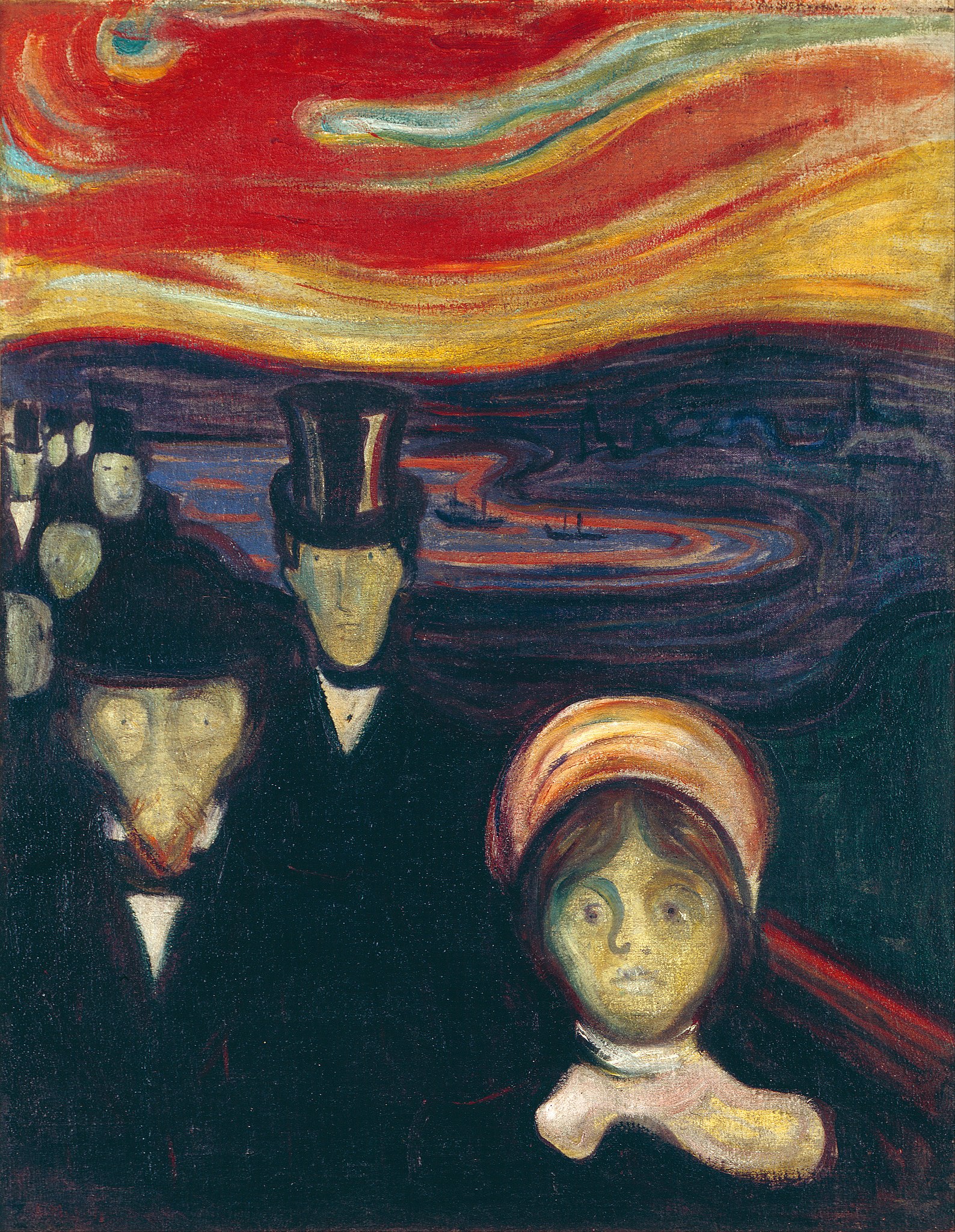 Edvard Munch - L'Ansia (1894)