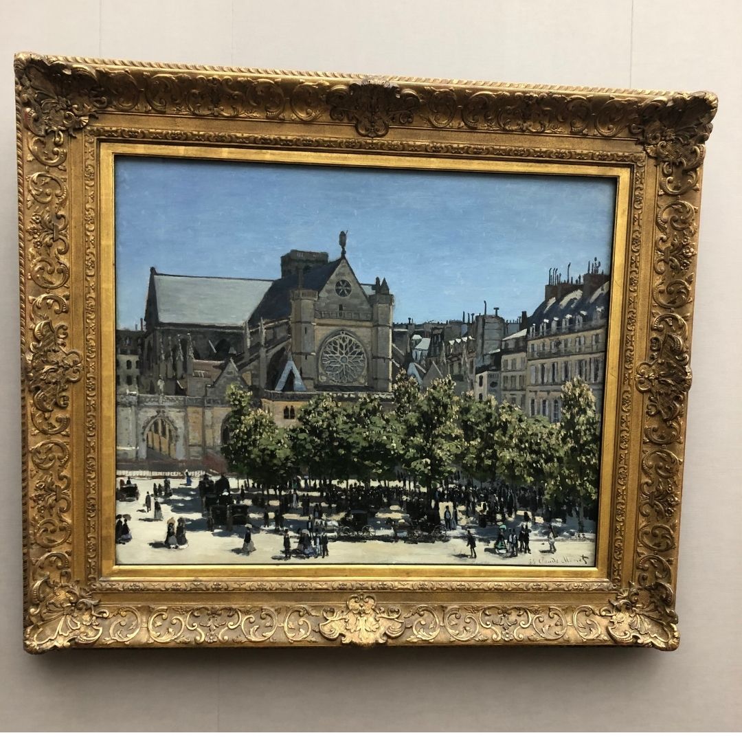 Alte Nationalgalerie - Saint-Germain-l'Auxerrois à Paris di Monet