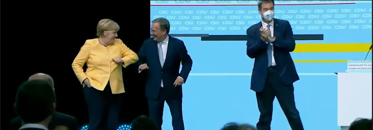 Programma elettorale della CDU/CSU - Screenshot da YouTube https://www.youtube.com/watch?v=CrOVe9BhHAM