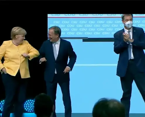 Programma elettorale della CDU/CSU - Screenshot da YouTube https://www.youtube.com/watch?v=CrOVe9BhHAM