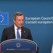 Mario Draghi, screenshot preso da https://www.youtube.com/watch?v=x_q84OKXo7A&t=1083s