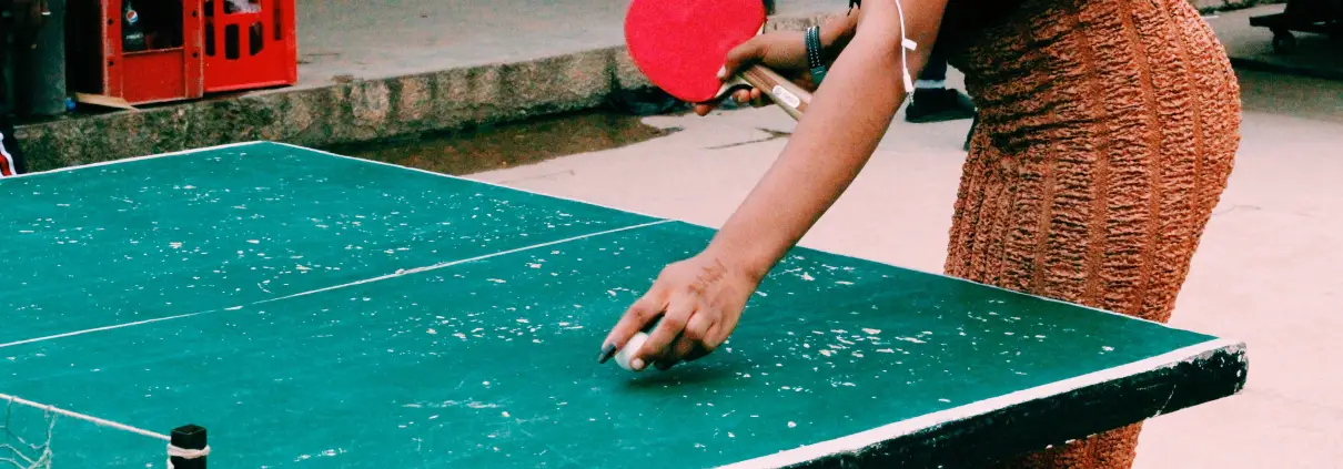 Woman playing ping-pong CC0 Unsplash