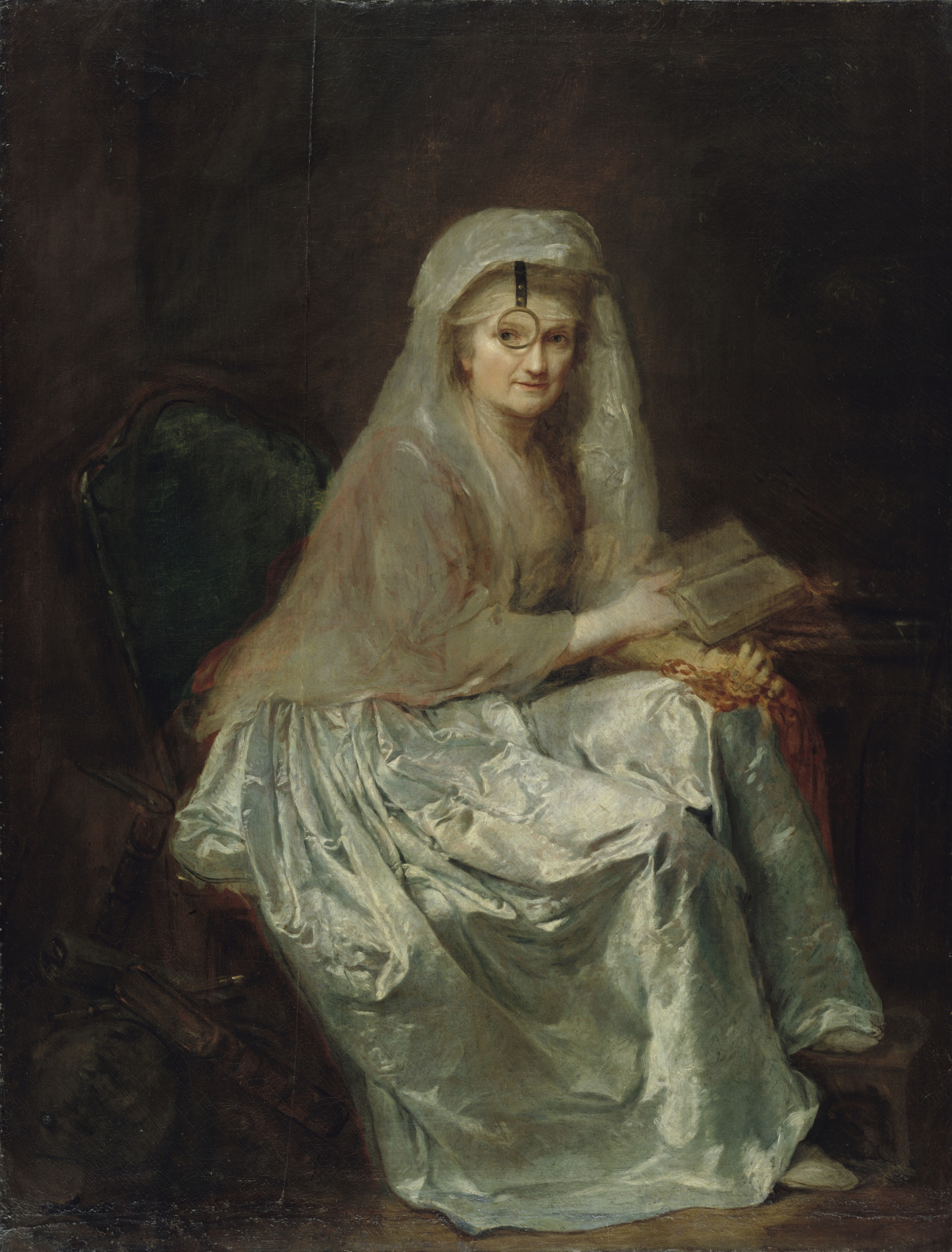 Anna Dorothea Therbusch , autoritratto, 1782 circa, © Staatliche Museen zu Berlin, Gemäldegalerie / Jörg P. Anders