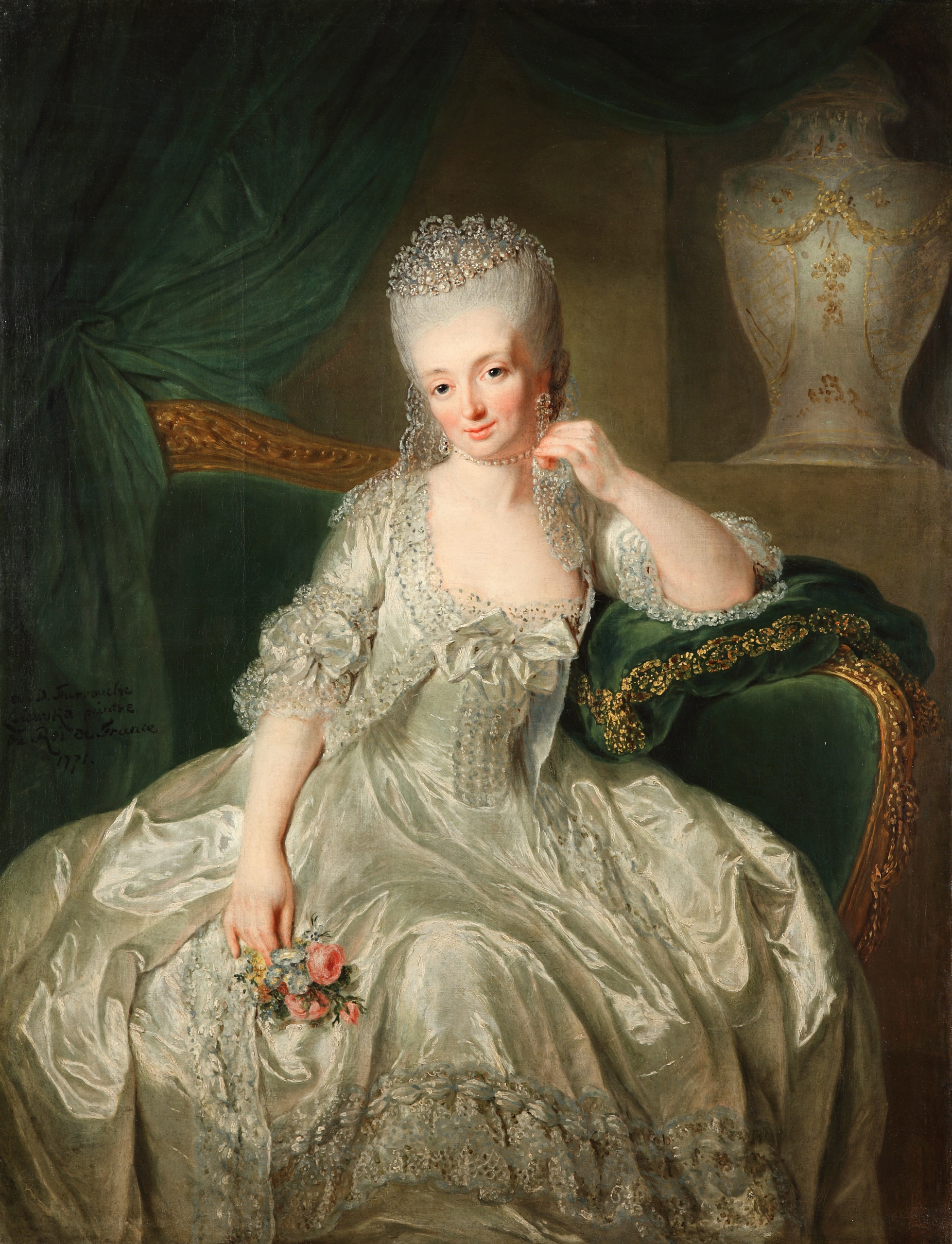 Anna Dorothea Therbusch , ritratto di Amalie Principessa di Prussia, © Staatliche Museen zu Berlin, Gemäldegalerie / Jörg P. Anders
