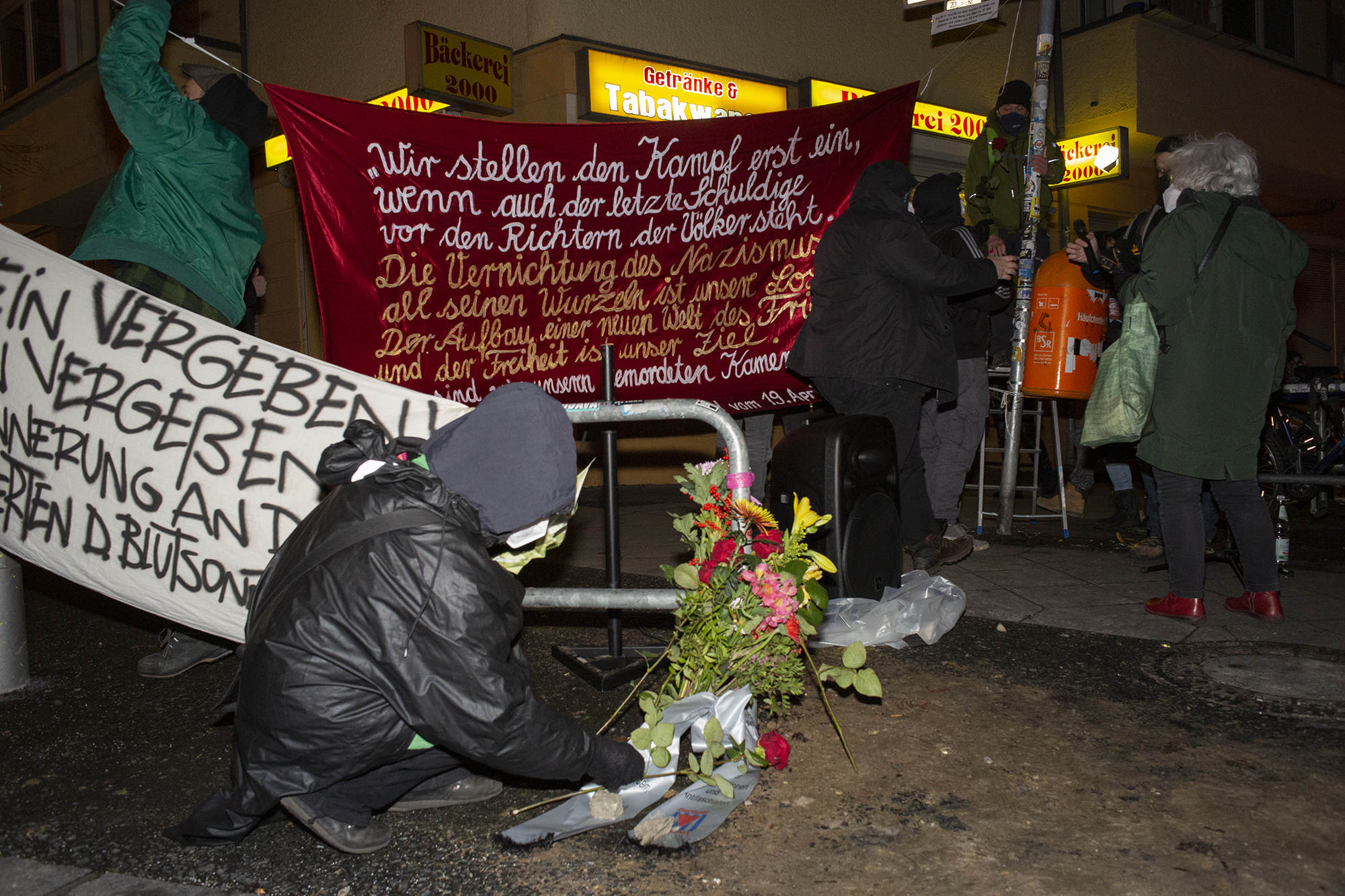 Commemorazione a Berlino della strage di Rumbula ©Andrea Briscoli