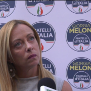 Fratelli d'Italia - Giorgia Meloni - Screenshot da YouTube - https://www.youtube.com/watch?v=uO2fT60ZT8o