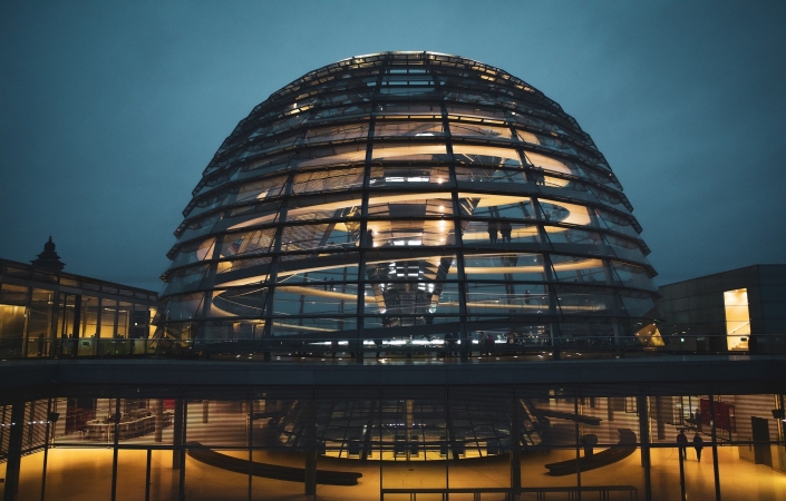 Cupola del Bundestag, Berlino | © adil-photos Pixabay licence CC0 https://pixabay.com/it/photos/berlino-reichstag-il-tedesco-volke-4788732/