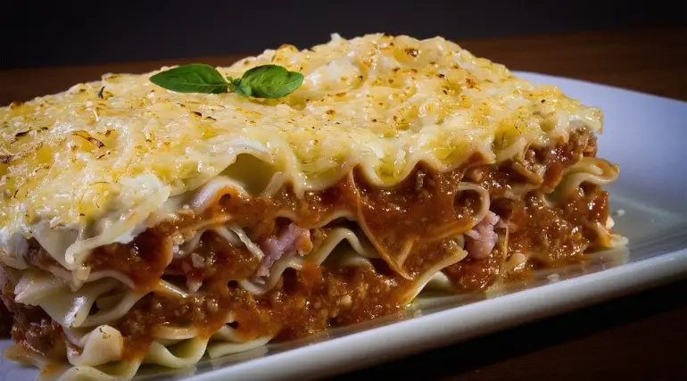 Lasagne, CC0, Foto di angelorosa su Pixabay, https://pixabay.com/photos/meal-dinner-food-plate-lunch-dish-2069021/