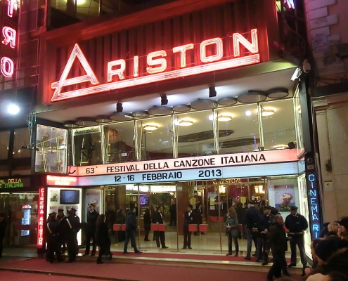 Teatro Ariston Sanremo - finale 2013