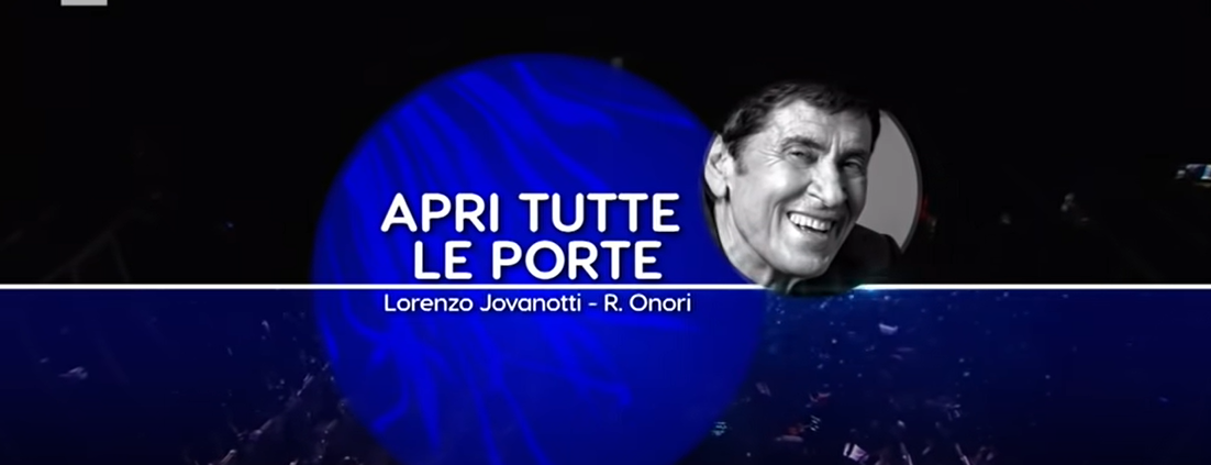 Gianni Morandi - Apri tutte le porte - Sanremo 2022
