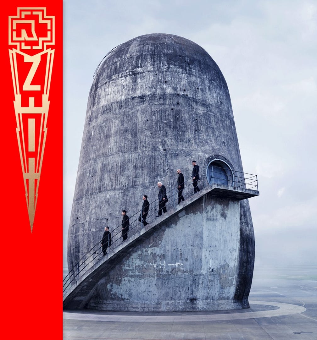 La copertina di Zeit, il nuovo album dei Rammstein
