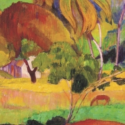 mostre di Berlino, Paul Gauguin (1848-1903), APATARAO (Tahitianische Landschaft/Paesaggio tahitiano), 1891–1895, Ny Carlsberg Glyptotek, Kopenhagen© Ny Carlsberg Glyptotek