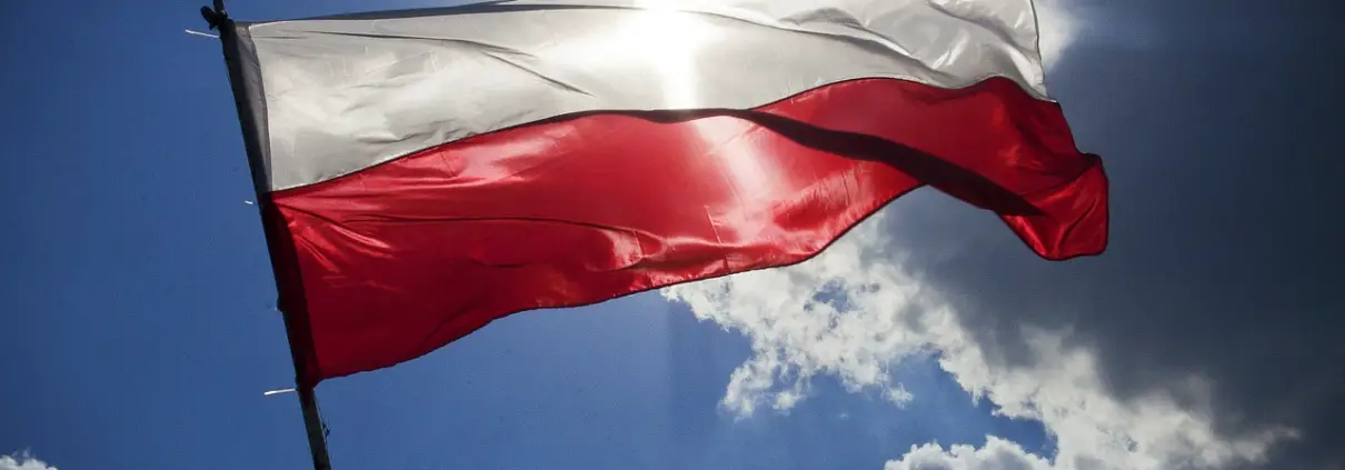 Polonia Covid-19, CC0 Public demain, foto di kaboompics da Pixabay, https://pixabay.com/it/photos/bandiera-polonia-cielo-blu-792067/