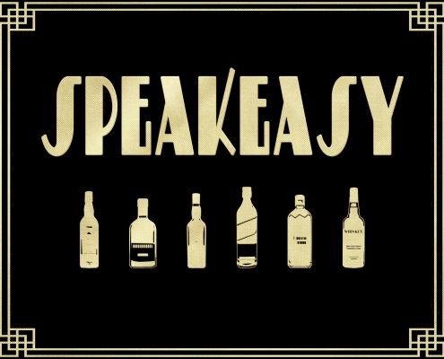 Bar Speakeasy, https://pixabay.com/it/illustrations/roaring-20-s-segno-parla-facile-4712425/ ©AnnaliseArt