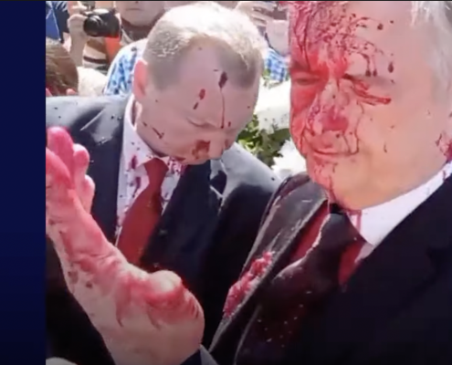 Ambasciatore russo in Polonia - Screenshot da Youtube https://www.youtube.com/watch?v=sbXCI8VSkoo