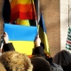 Ukrainian colours sign at peace rally - Mestre, Venezia, Veneto, Italy 2022-02-26, Mænsard vokser, Creative Commons Attribution-Share Alike 4.0, https://commons.wikimedia.org/w/index.php?search=Ucraina+bandiera&title=Special:MediaSearch&go=Go&type=image