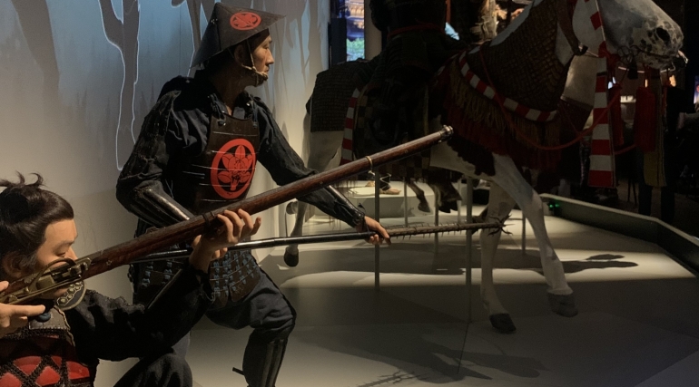 Foto dal museo dei Samurai di Berlino, scattata da Maddalena Carraro