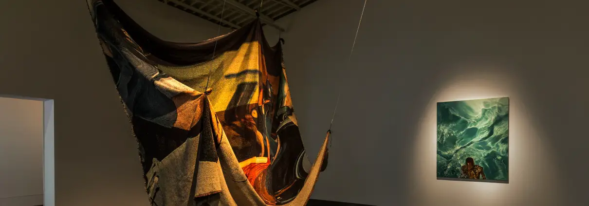 Calida Garcia Rawles, Noel W Anderson, veduta dell'installazione, 12a Biennale di Berlino, Hamburger Bahnhof – Museum for Contemporary Art, Foto di Laura Fiorio