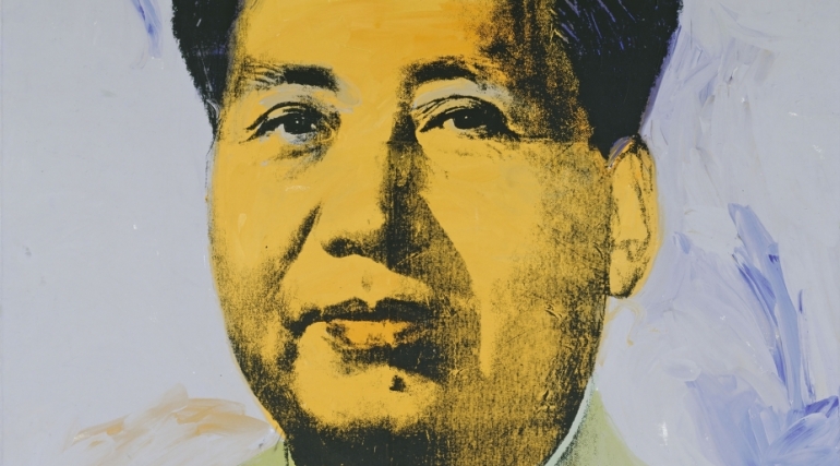 Andy Warhol, Mao, 1973 Nationalgalerie, Staatliche Museen zu Berlin, Sammlung Marx © Nationalgalerie, Staatliche Museen zu Berlin / Jochen Littkemann © 2022 The Andy Warhol Foundation for the Visual Arts, Inc. / Licensed by Artists Rights Society (ARS), New York