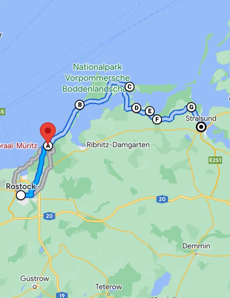 Il secondo percorso per una gita sul Mar Baltico