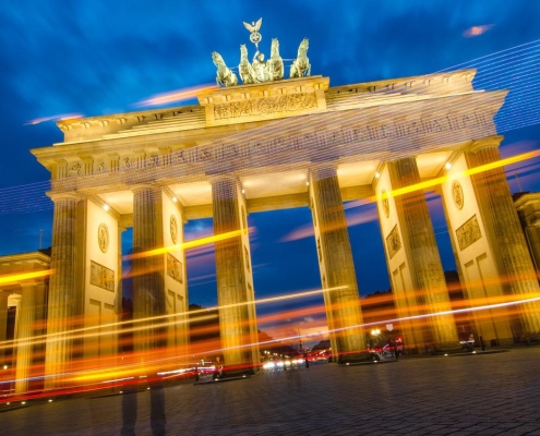 Berlino - Porta di Brandeburgo ©Kai_Vogel da Pixabay https://pixabay.com/it/photos/berlino-brandeburgo-cancello-1897125/