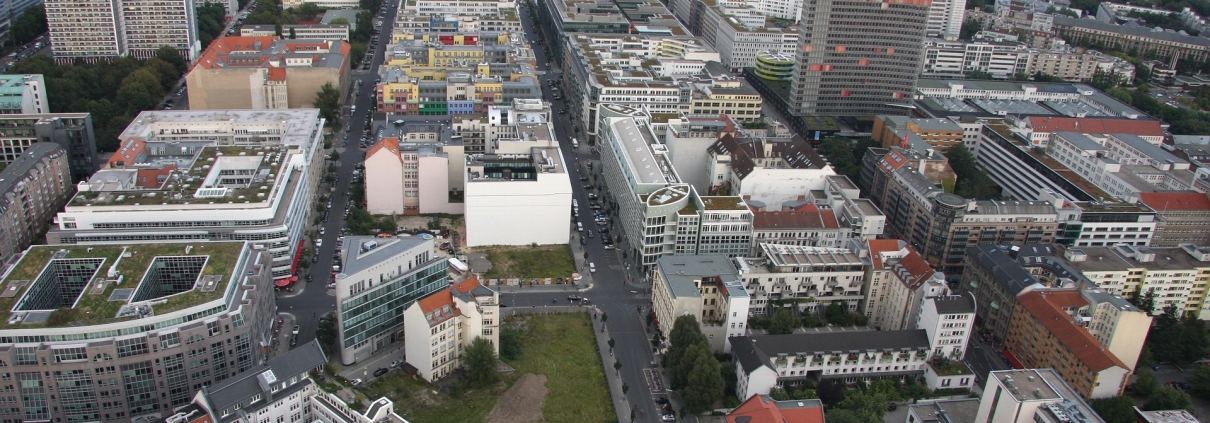 Veduta di Berlino dall'alto