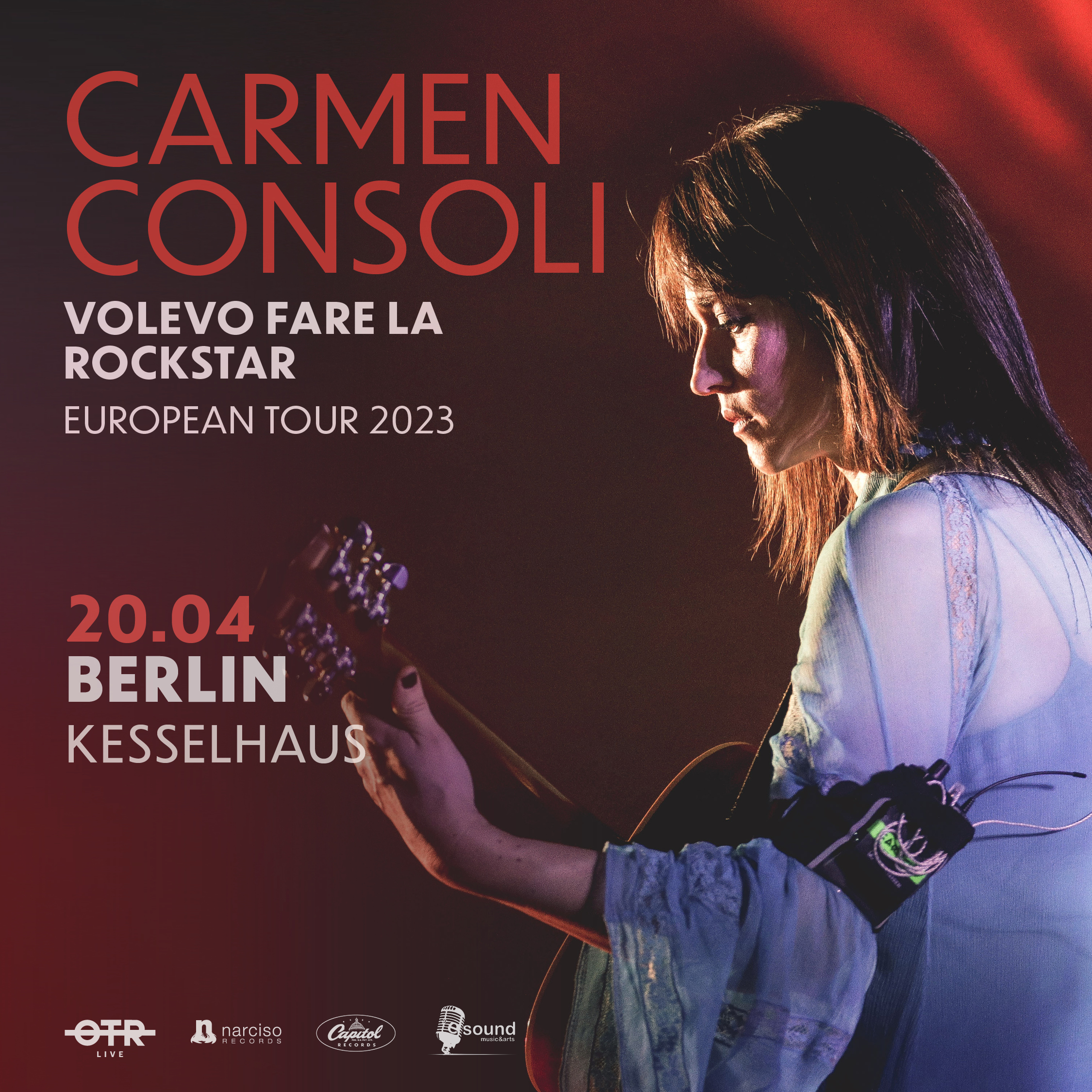 Carmen Consoli European Tour