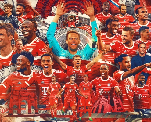 Bayern campione di Germania 22/23