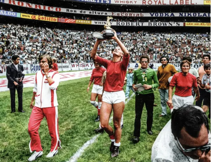 Foto: Ritzau Scanpix/TopFoto/Frauenfilmfest Dänemark besiegt Mexiko vor vollen Rängen in einem riesigen Stadion - aber kaum jemand erinnert sich: Szene aus der Doku "Copa 71", die beim Frauenfilmfest Dortmund+Köln läuft
