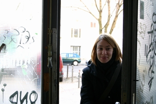 Annalisa Nicastro nella comune di Kreuzberg nel 2006