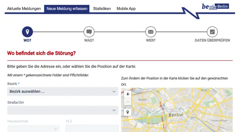 Screenshot da Ordnungsamt-Onlinehttps://ordnungsamt.berlin.de/frontend/meldungNeu/wo