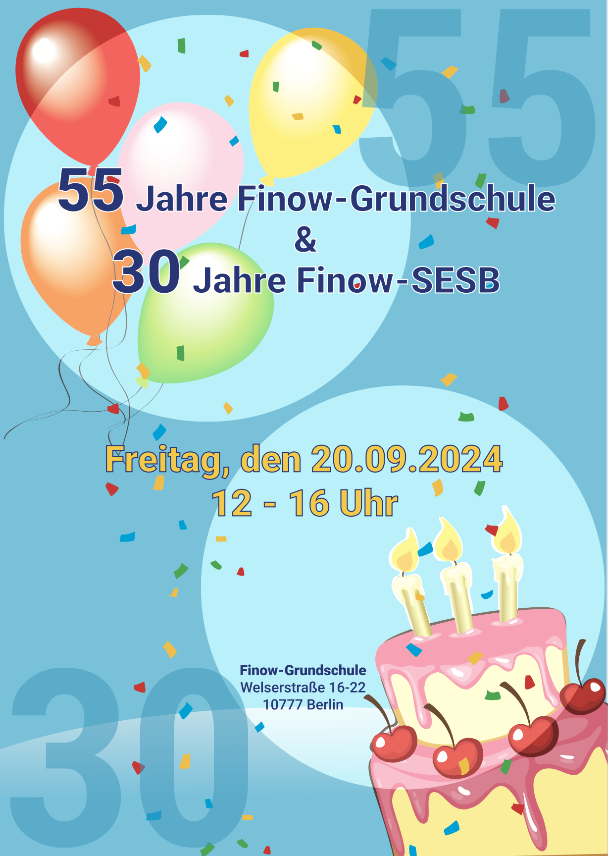 Finow Schule - Plakat